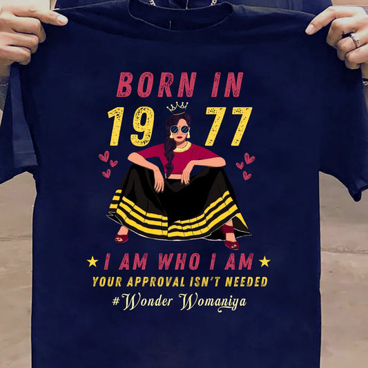 BORN IN 1977 CLASSIC T-SHIRT
