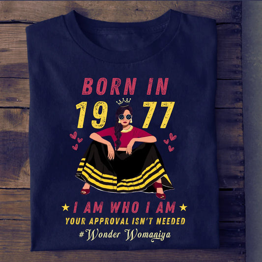 BORN IN 1977 CLASSIC T-SHIRT